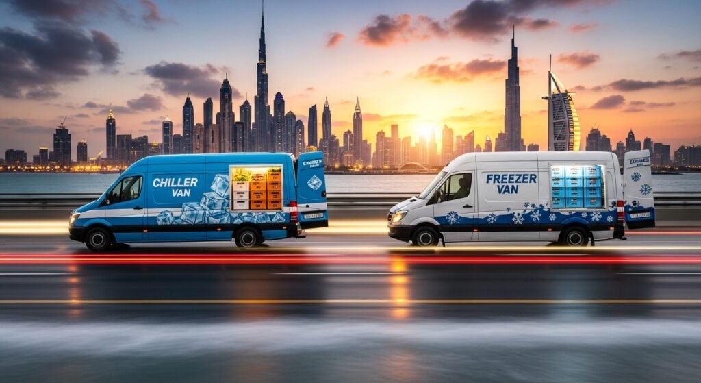 Chiller van vs freezer van