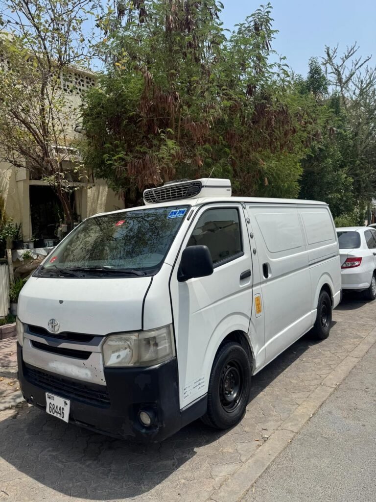 chiller van rental Dubai
