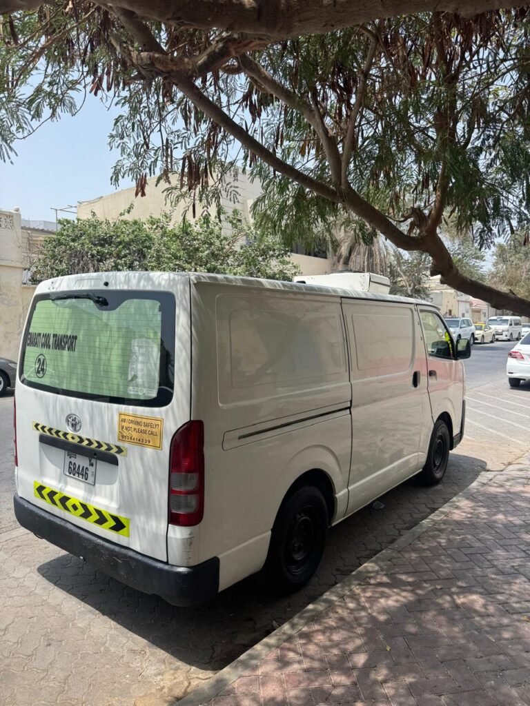 freezer van rental Sharjah
