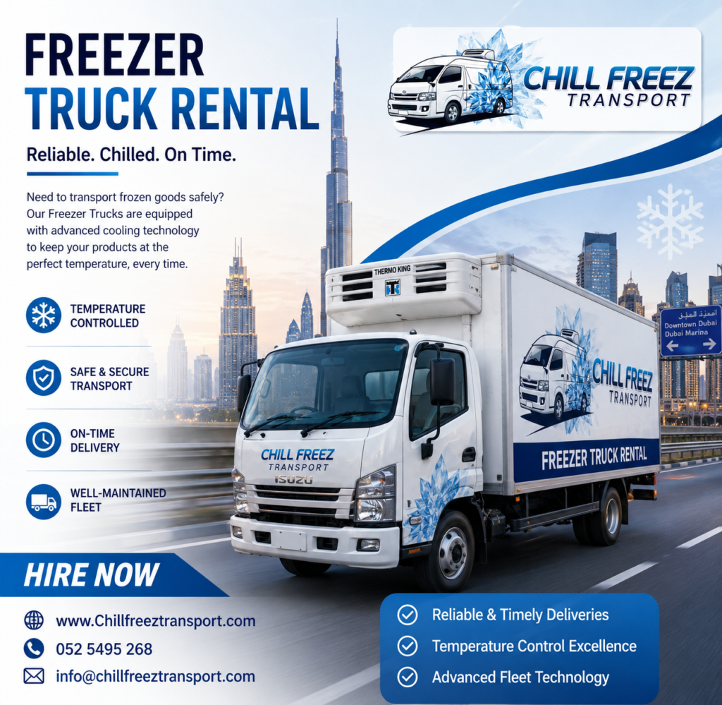 Freezer Truck rental