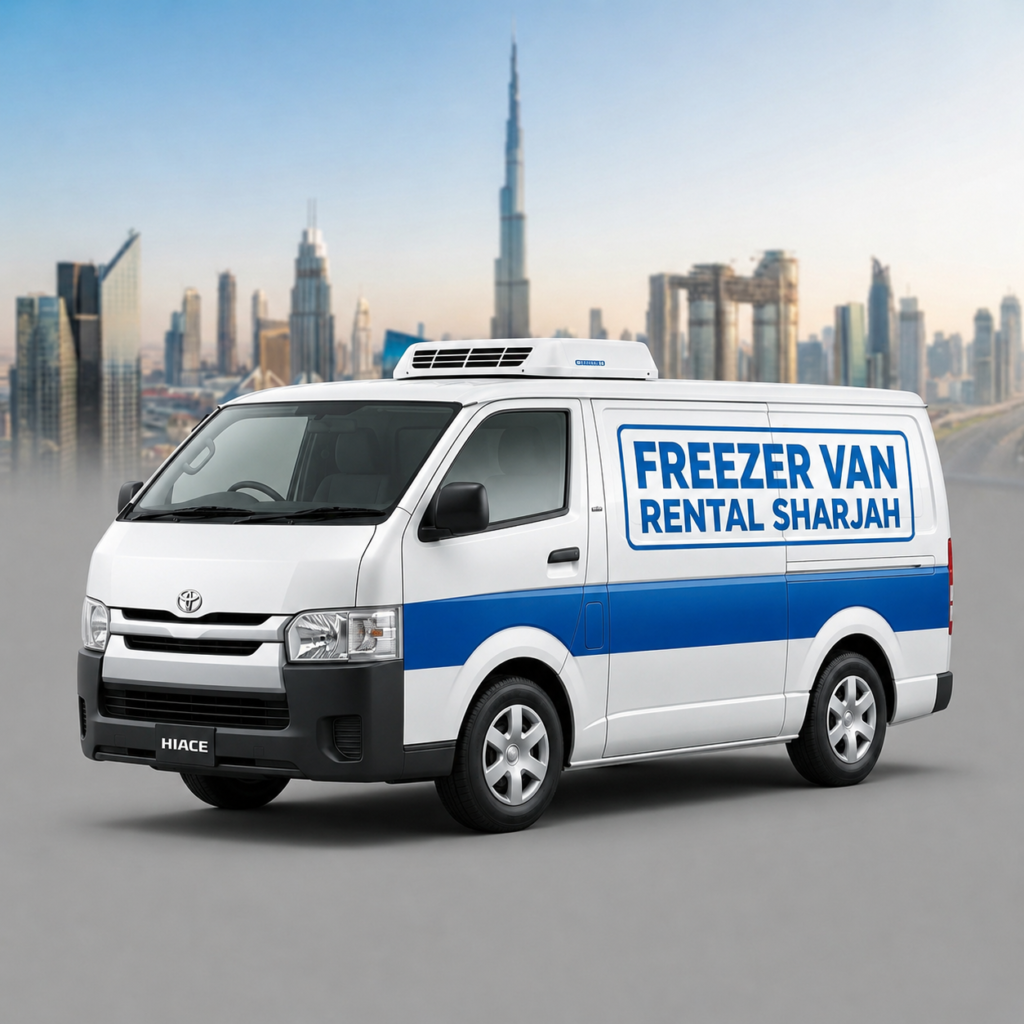 freezer van rental sharjah